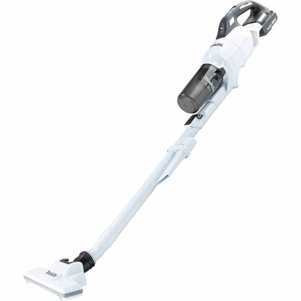 Makita XLC11R1W 18V LXT Lithium-ion Compact Brushless Cordless Cyclonic 4-Speed Stick Vacuum Kit (2.0Ah)