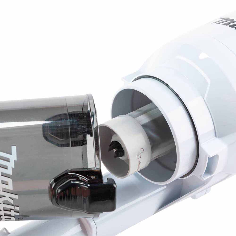 Makita XLC11R1W 18V LXT Lithium-ion Compact Brushless Cordless Cyclonic 4-Speed Stick Vacuum Kit (2.0Ah)
