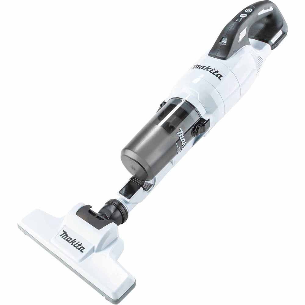 Makita XLC11R1W 18V LXT Lithium-ion Compact Brushless Cordless Cyclonic 4-Speed Stick Vacuum Kit (2.0Ah)