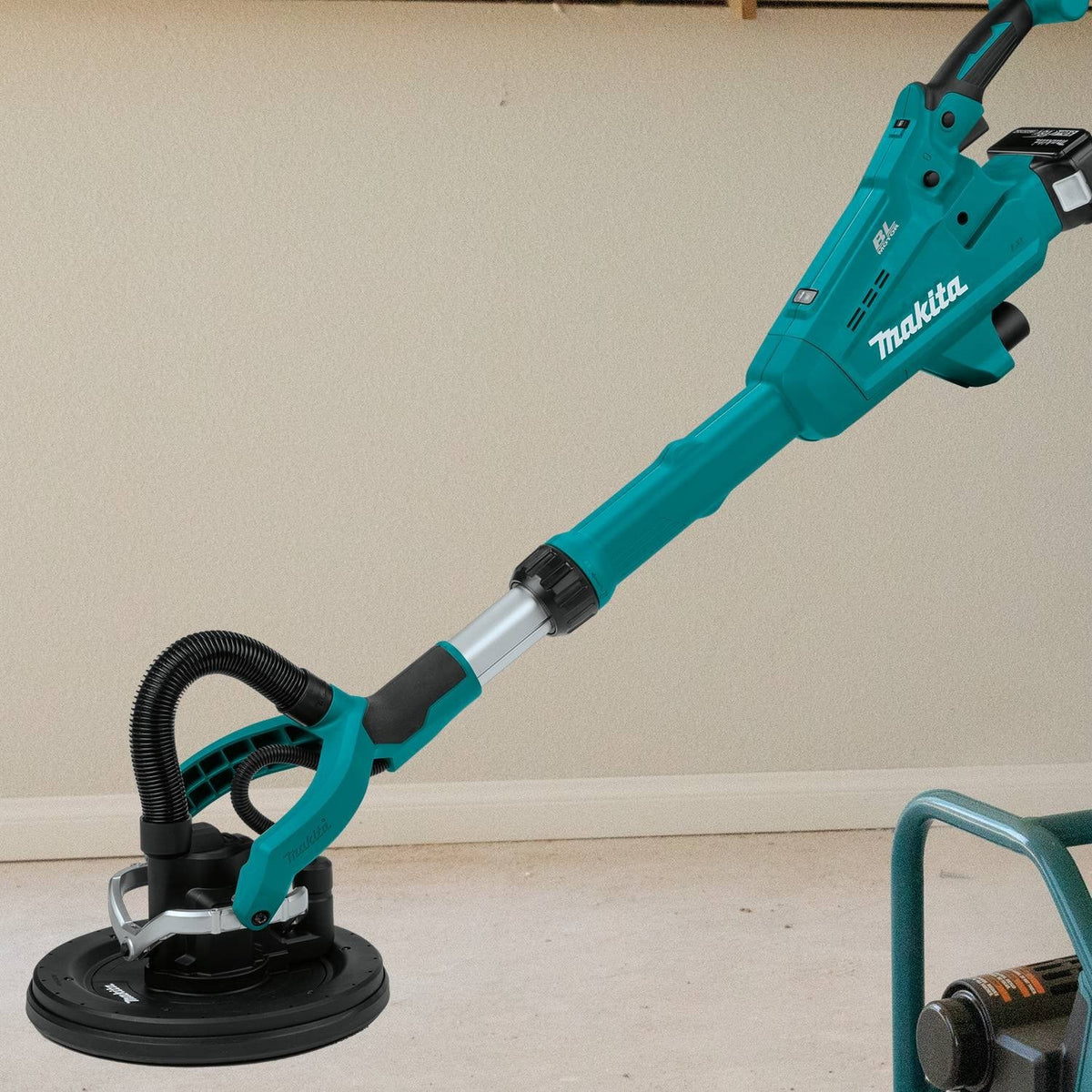 Makita XLS01TX1 18V LXT Lithium-Ion Brushless Cordless 9" Drywall Sander Kit, AWS Capable (5.0Ah)