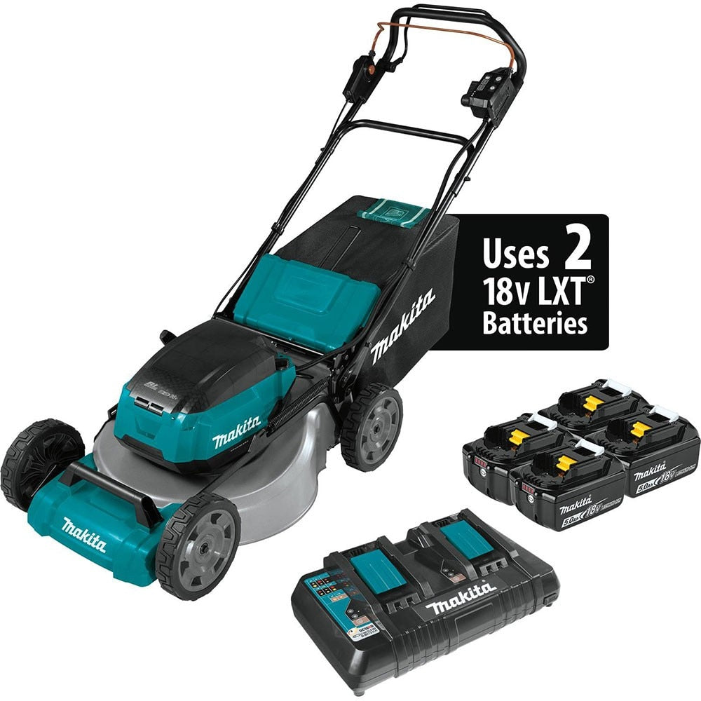 Makita XML08PT1 18V X2 (36V) LXT 21" Self Propelled Lawn Mower Kit