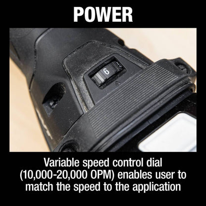 Makita XMT04R1B 18V LXT Lithium-Ion Sub-Compact Brushless Cordless StarlockMax Oscillating Multi-Tool Kit (2.0Ah)