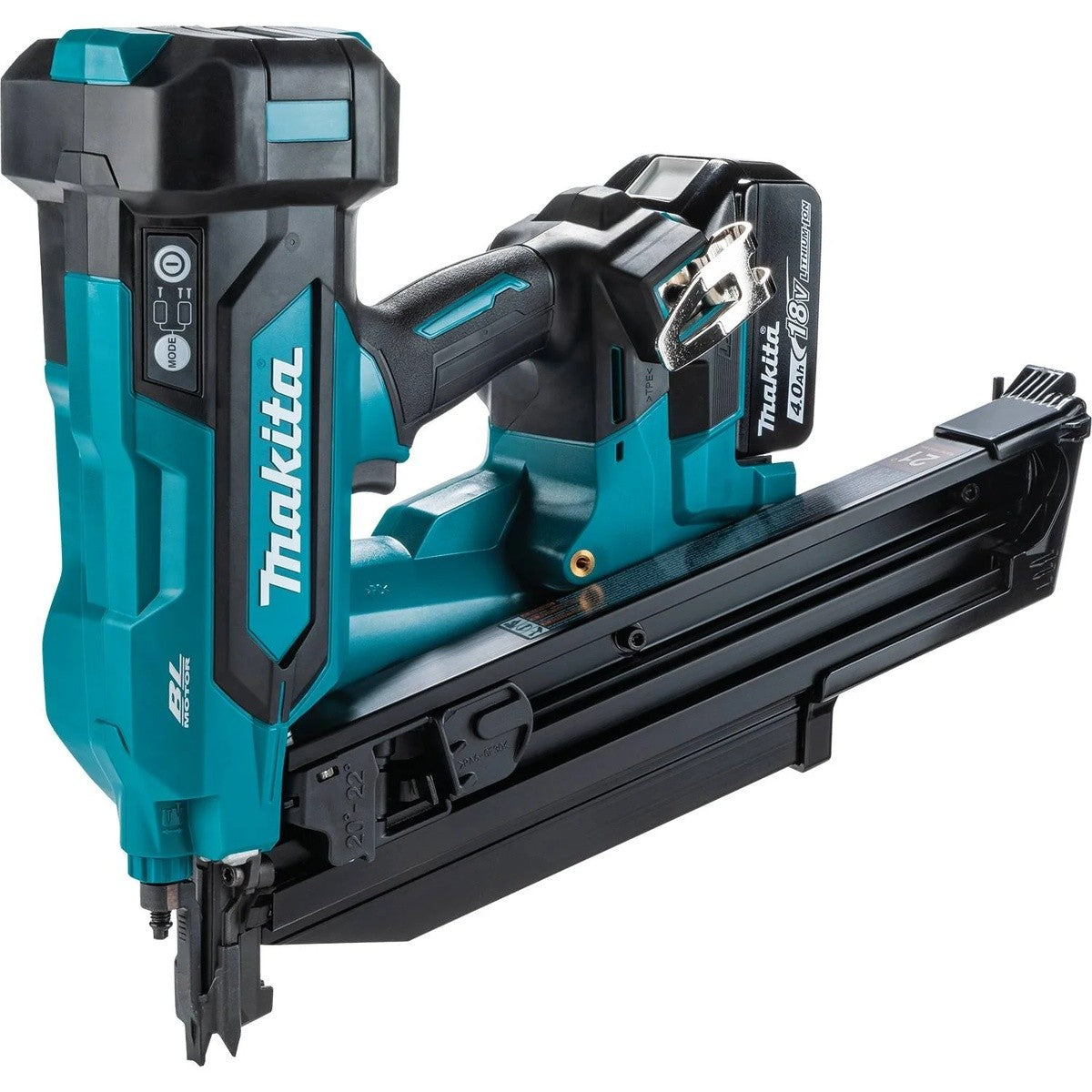 Makita XNB03M1 18V LXT Lithium-Ion Brushless Cordless 21" Full Round Head 3-1/2" Framing Nailer Kit (4.0Ah)