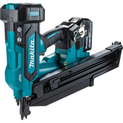 Makita XNB03M1 18V LXT Lithium-Ion Brushless Cordless 21" Full Round Head 3-1/2" Framing Nailer Kit (4.0Ah)