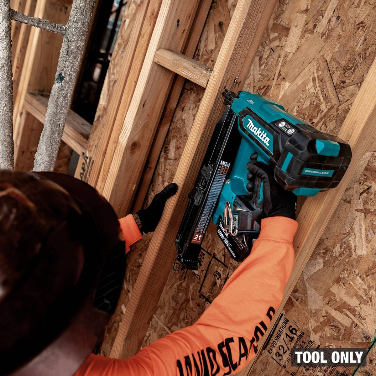 Makita XNB03Z 18V LXT Cordless 21 Degree Full Round Head 3-1/2" Framing Nailer (Tool Only)