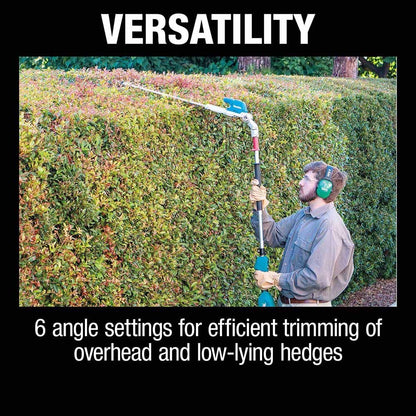 Makita XNU01T 18V LXT 20" Articulating Pole Hedge Trimmer Kit (5.0Ah)