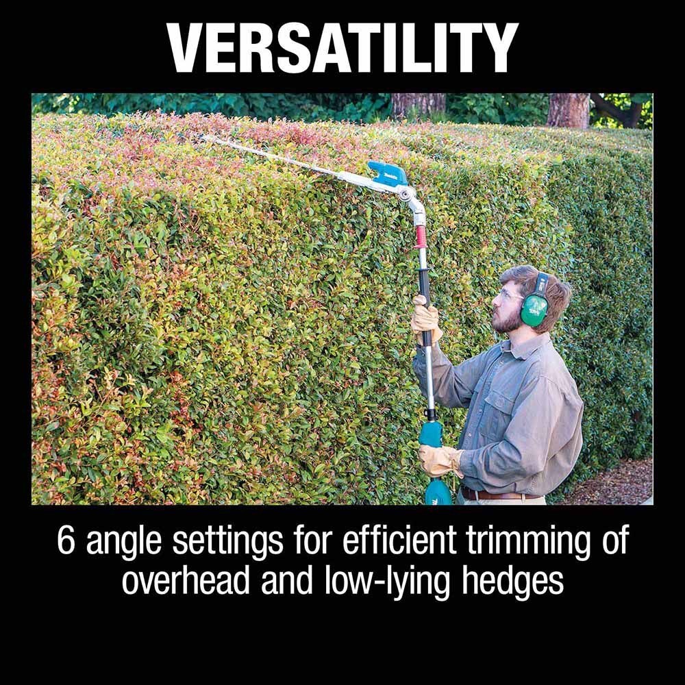 Makita XNU01T 18V LXT 20" Articulating Pole Hedge Trimmer Kit (5.0Ah)