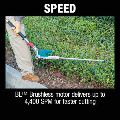 Makita XNU01T 18V LXT 20" Articulating Pole Hedge Trimmer Kit (5.0Ah)
