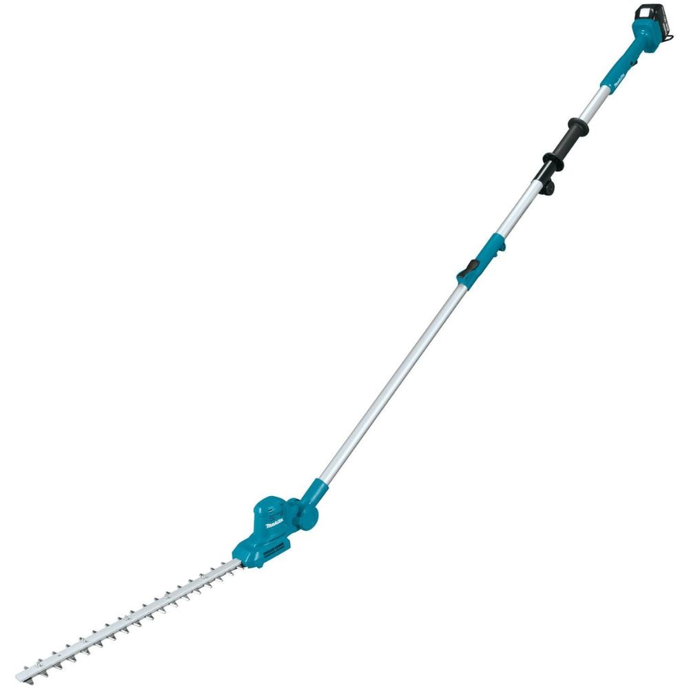 Makita XNU05SM1 18V LXT Lithium-Ion Cordless 18" Telescoping Articulating Pole Hedge Trimmer Kit (4.0Ah)