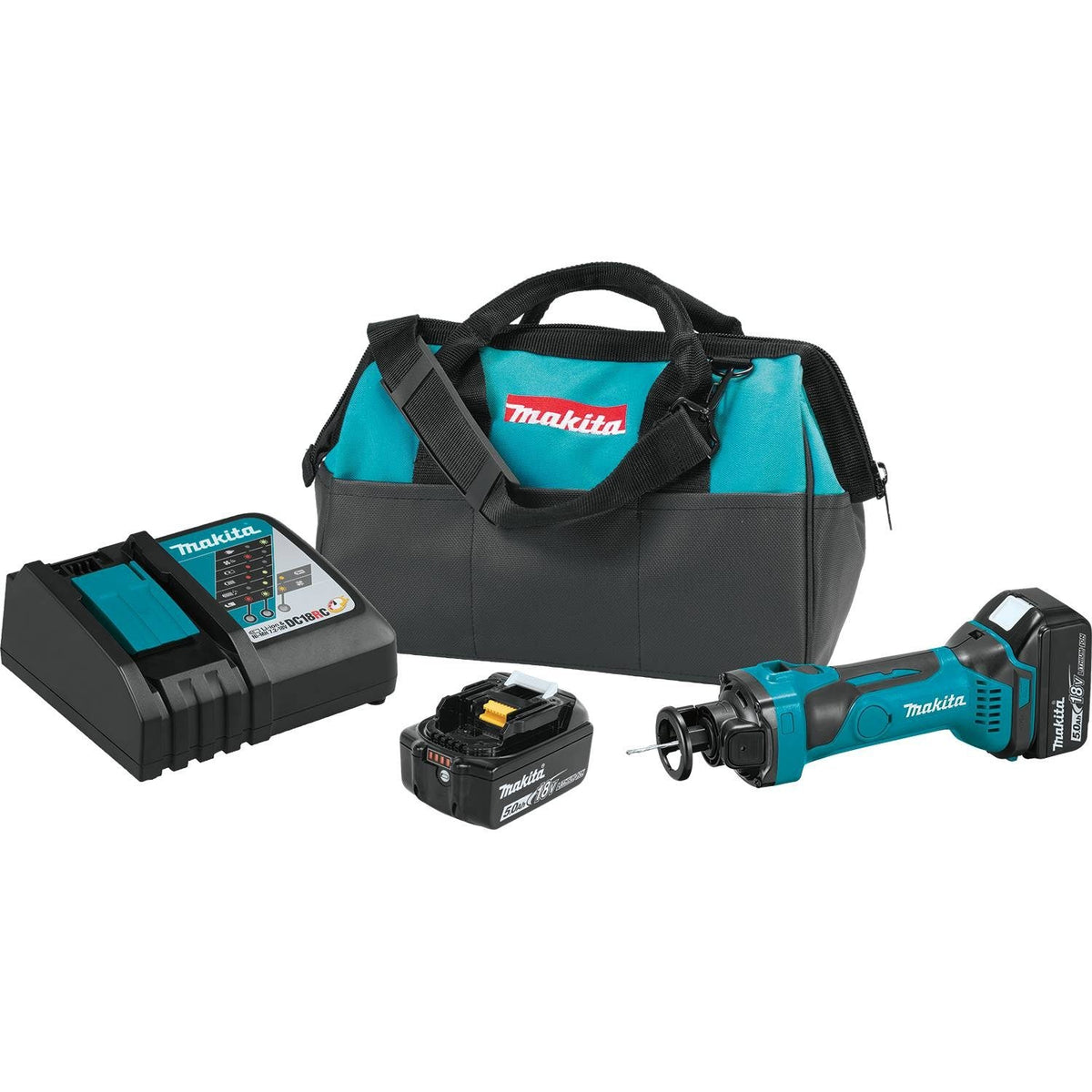 Makita XOC01T 18V LXT Lithium-Ion Cordless Cut-Out Tool Kit (5.0Ah)