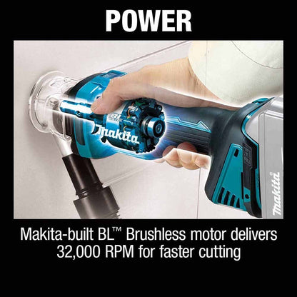 Makita XOC02Z 18V LXT® Lithium-Ion Brushless Cordless Cut-Out Tool, AWS™ Capable (Tool Only)