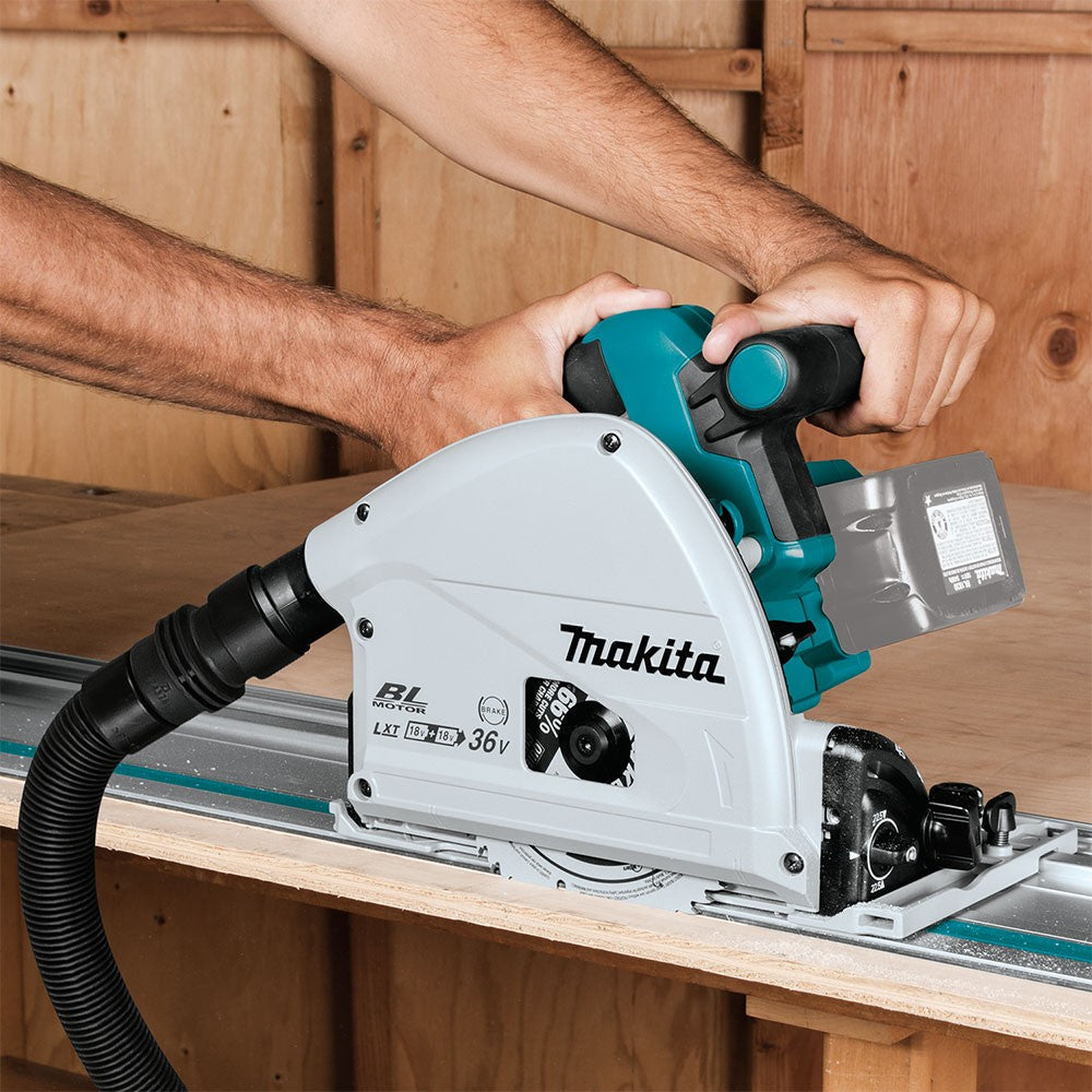 Makita XPS02ZU 18V X2 LXT 6-1/2" Plunge Circular Saw, AWS™ (Tool Only)