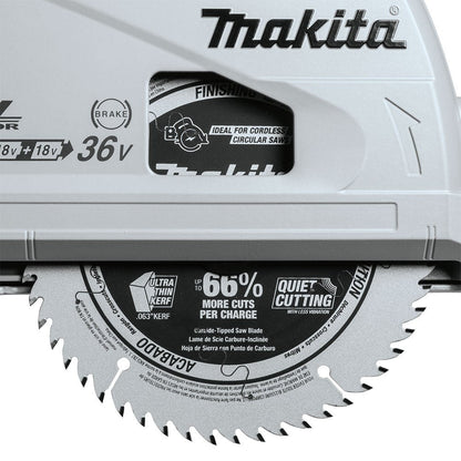 Makita XPS02ZU 18V X2 LXT 6-1/2" Plunge Circular Saw, AWS™ (Tool Only)