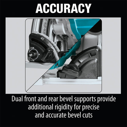 Makita XPS02ZU 18V X2 LXT 6-1/2" Plunge Circular Saw, AWS™ (Tool Only)