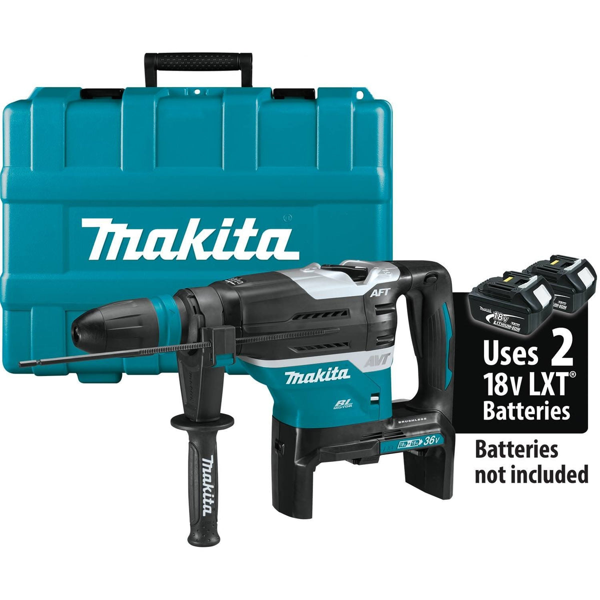 Makita XRH07ZKUN 36V (18V X2) LXT AVT Rotary Hammer, Tool Only