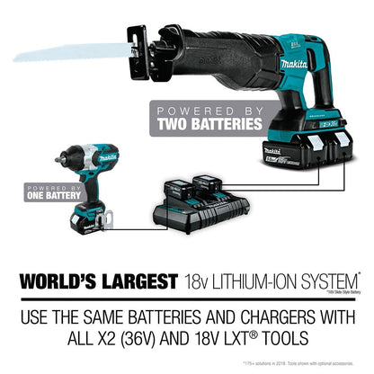 Makita XRJ06Z 18V X2 LXT Recipro Saw (Tool Only)