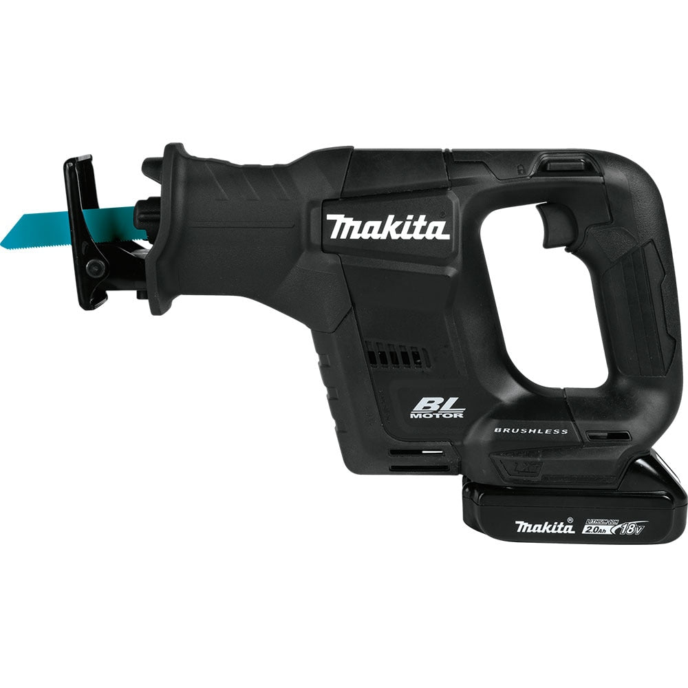 Makita XRJ07R1B 18V LXT Sub-Compact Recipro Saw Kit (2.0Ah)