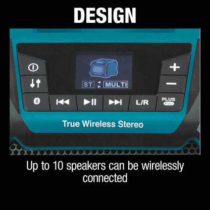 Makita XRM11 18V LXT / 12V max CXT® Lithium-Ion Cordless Bluetooth Job Site Speaker (Tool Only)