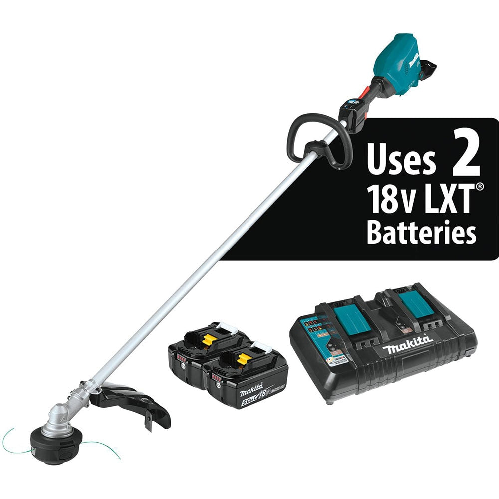 Makita XRU18PT 18V X2 (36V) LXT String Trimmer Kit (5.0Ah)
