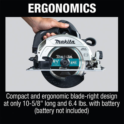 Makita XSH04ZB 18V LXT Sub-Compact 6-1/2” Circular Saw (Tool Only)