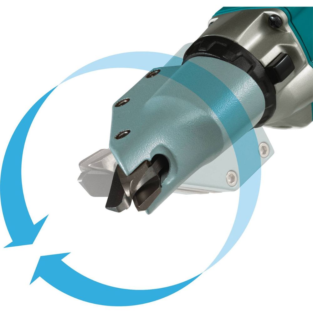 Makita XSJ03T 18V LXT Lithium-Ion Brushless Cordless 14 Gauge Straight Shear Kit, bag (5.0Ah)