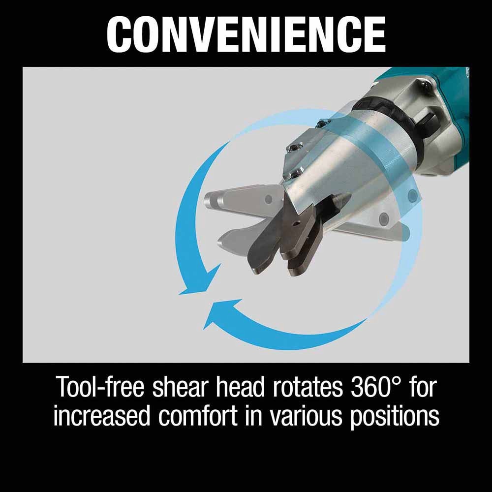 Makita XSJ05Z 18V LXT 1/2" Fiber Cement Shear, (Tool Only)