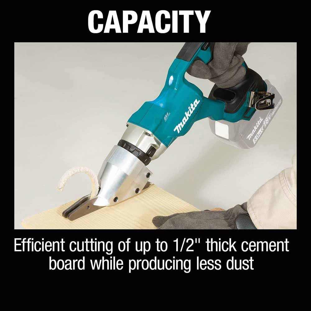 Makita XSJ05Z 18V LXT 1/2" Fiber Cement Shear, (Tool Only)