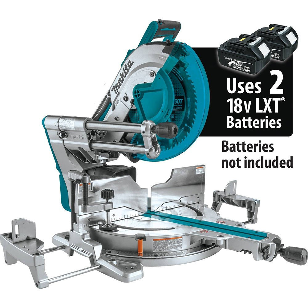 Makita XSL08Z 18V X2 LXT (36V) Brushless 12" Sliding Compound Miter Saw
