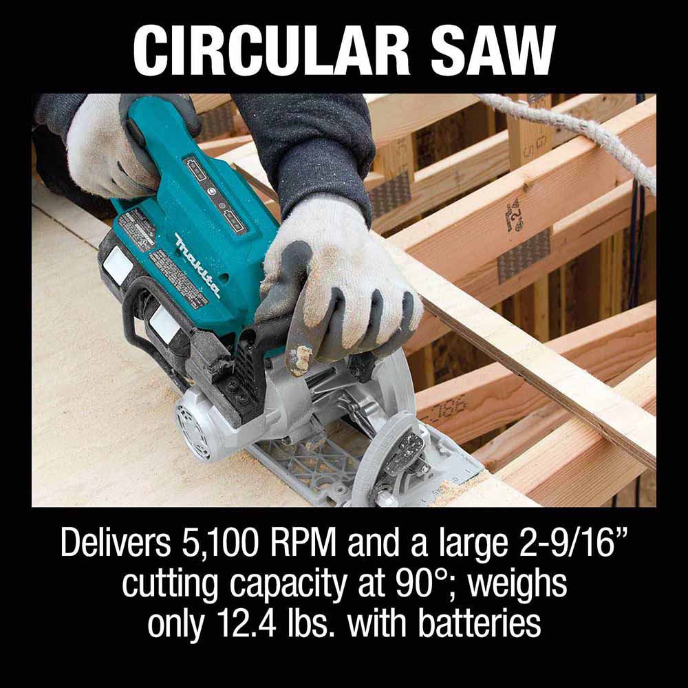 Makita XT289PT 18V LXT 2-Pc. Combo Kit (5.0Ah)