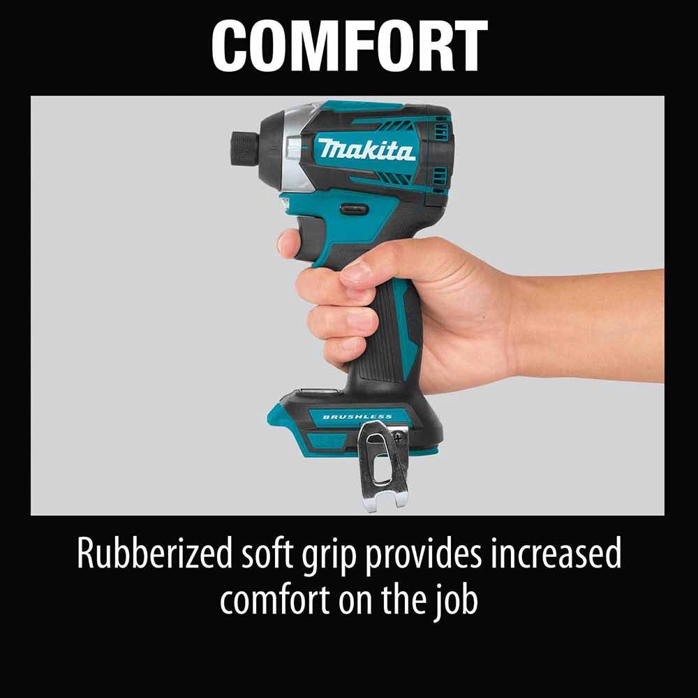 Makita XT296SMR 18V LXT Lithium-Ion Brushless Cordless 2-Pc. Combo Kit (2.0Ah/4.0Ah)