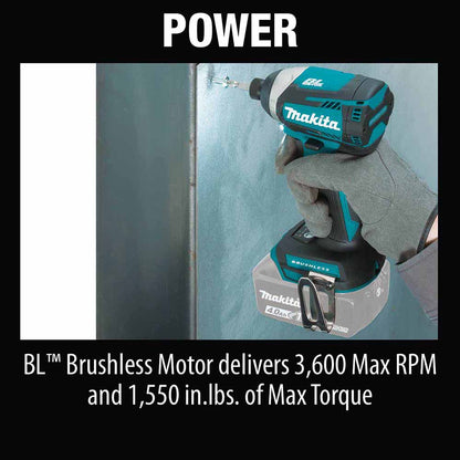 Makita XT296ST 18V LXT Lithium-Ion Brushless Cordless 2-Pc. Combo Kit (5.0Ah)