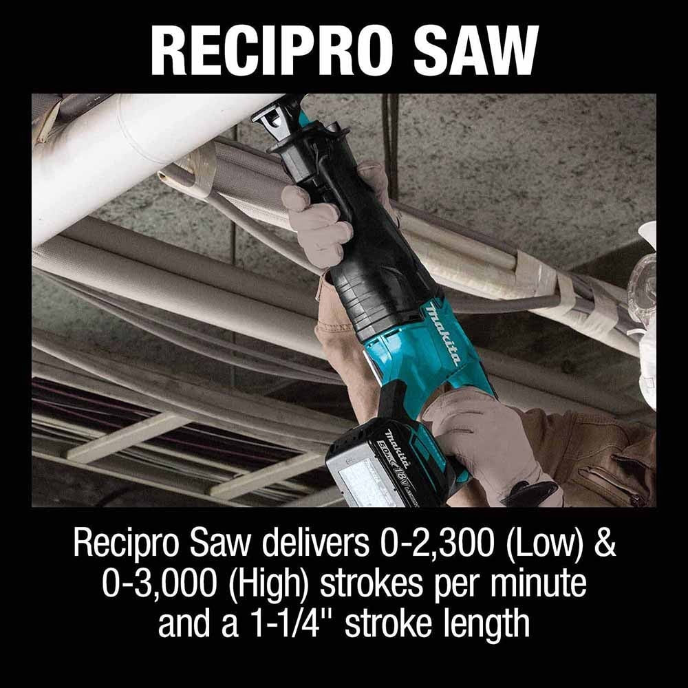 Makita XT507PT 18V LXT 5-Pc. Combo Kit (5.0Ah)