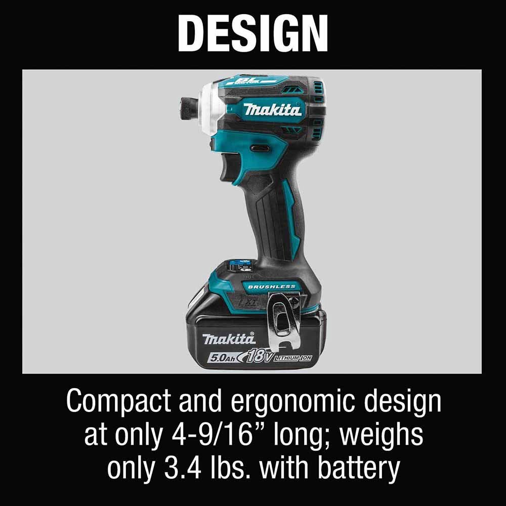 Makita XT507PT 18V LXT 5-Pc. Combo Kit (5.0Ah)