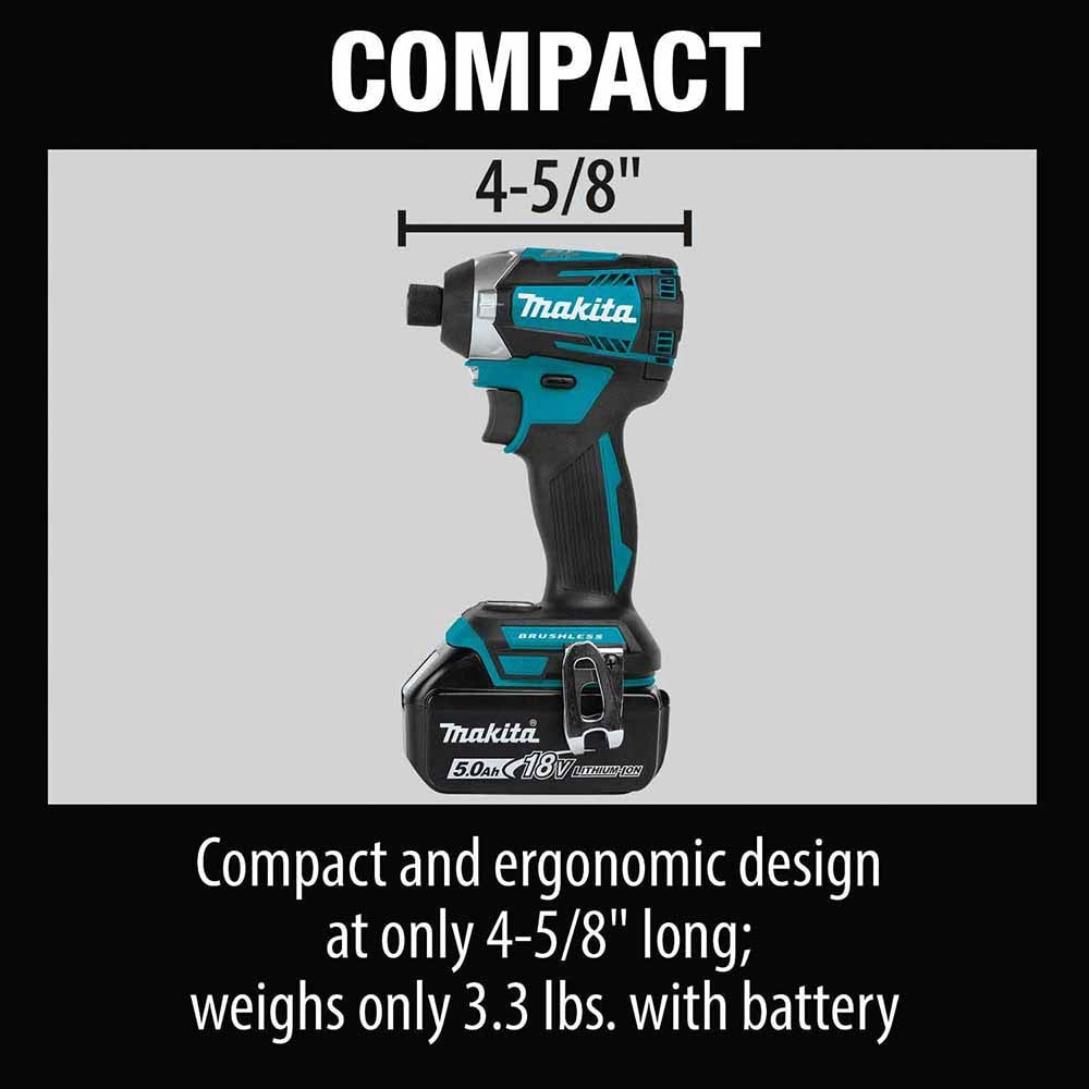 Makita XT616PT 18V LXT 6-Pc. Combo Kit (5.0Ah)