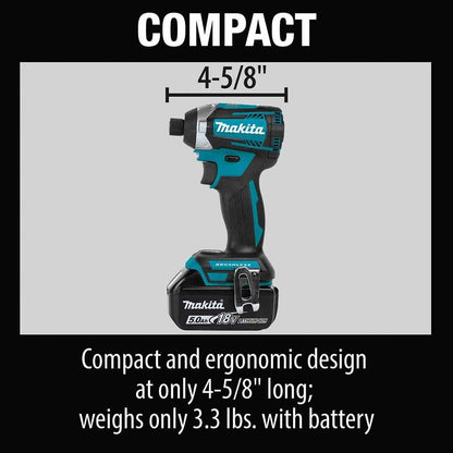 Makita XT616PT 18V LXT 6-Pc. Combo Kit (5.0Ah)