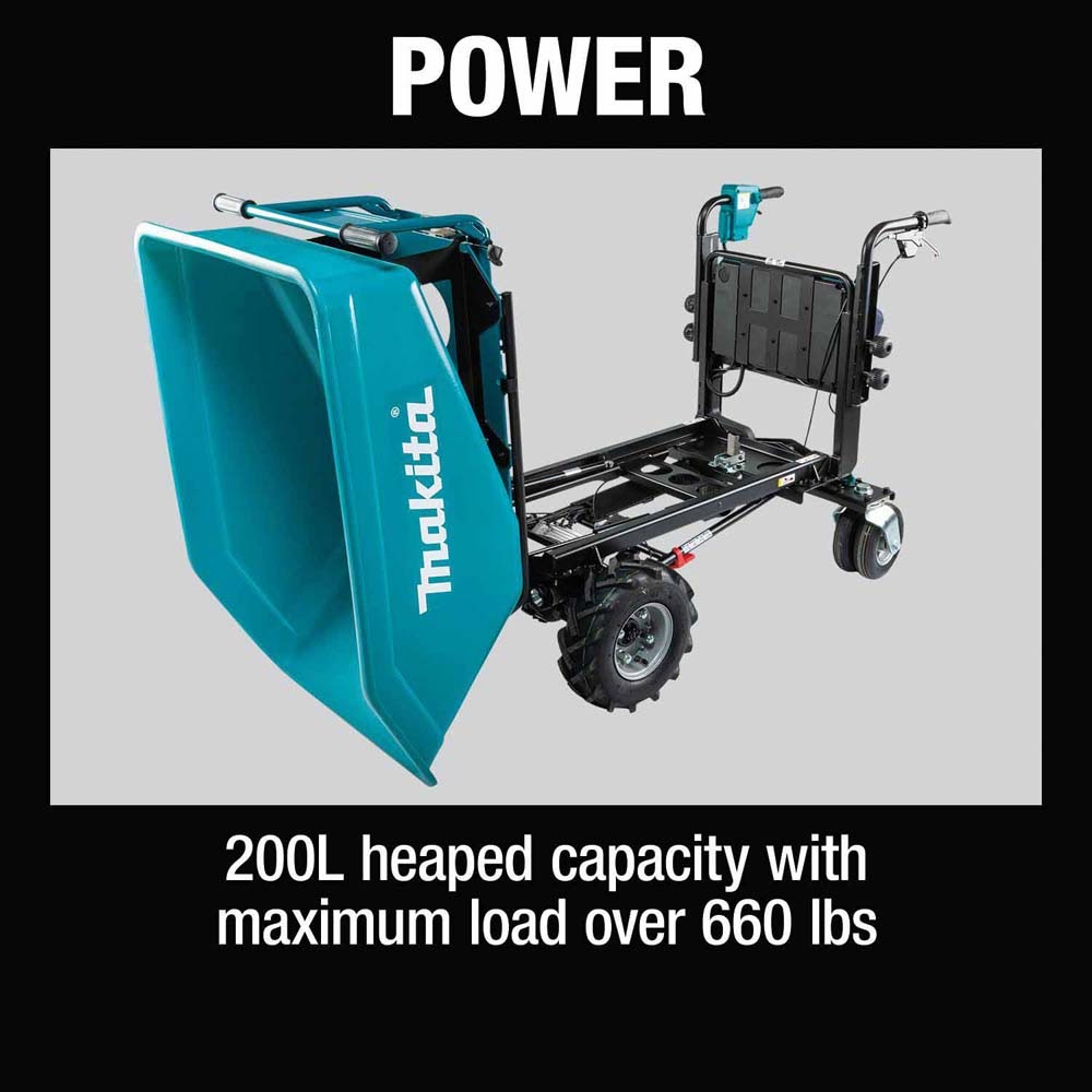 Makita XUC04Z 36V (18V X2) LXT Brushless Material Handling, Dump Bucket, Tool Only