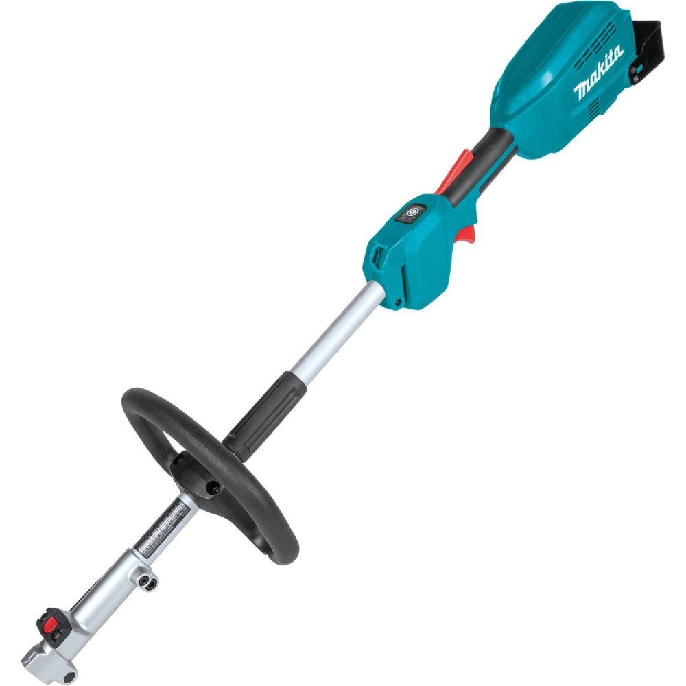 Makita XUX02SM1X4 18V LXT Lithium-Ion Brushless Cordless Couple Shaft Power Head Kit w/ 13" String Trimmer & 10" Pole Saw Attachments, with one battery (4.0Ah)