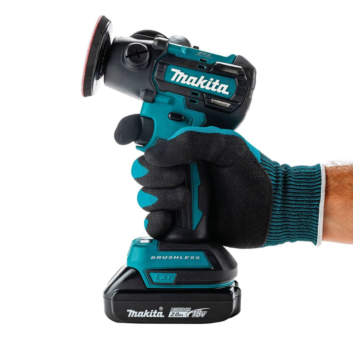 Makita XVP01Z 18V LXT Lithium?Ion Brushless Cordless 3" Polisher / 2" Sander, Tool Only
