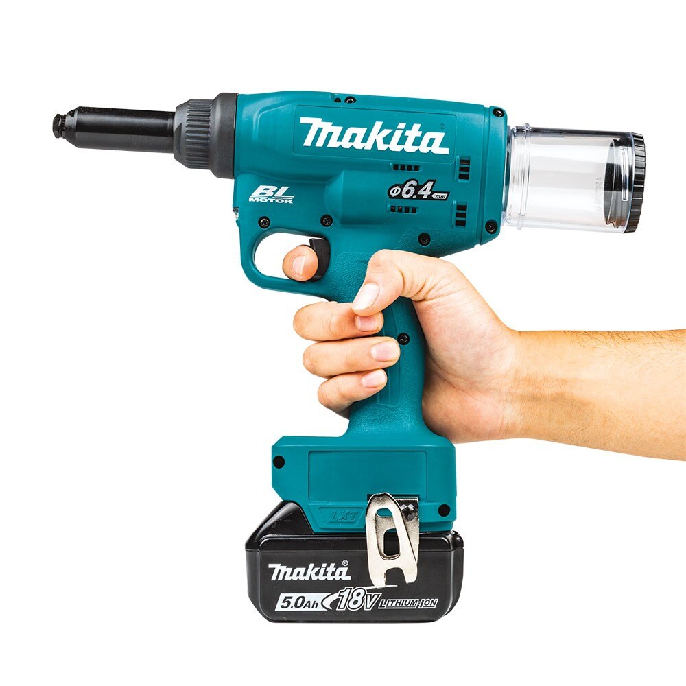 Makita XVR02T 18V LXT Lithium-Ion Brushless Cordless Rivet Tool Kit(5.0Ah)