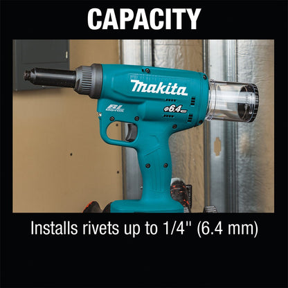 Makita XVR02Z 18V LXT Brushless Cordless Rivet Tool, Tool Only