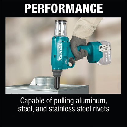 Makita XVR02Z 18V LXT Brushless Cordless Rivet Tool, Tool Only