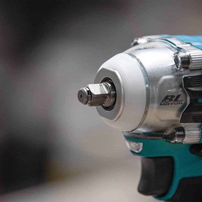 Makita XWT16T 18V LXT Lithium-Ion Brushless Cordless 4-Speed 3/8" Sq. Drive Impact Wrench w/ Friction Ring Anvil (5.0Ah)