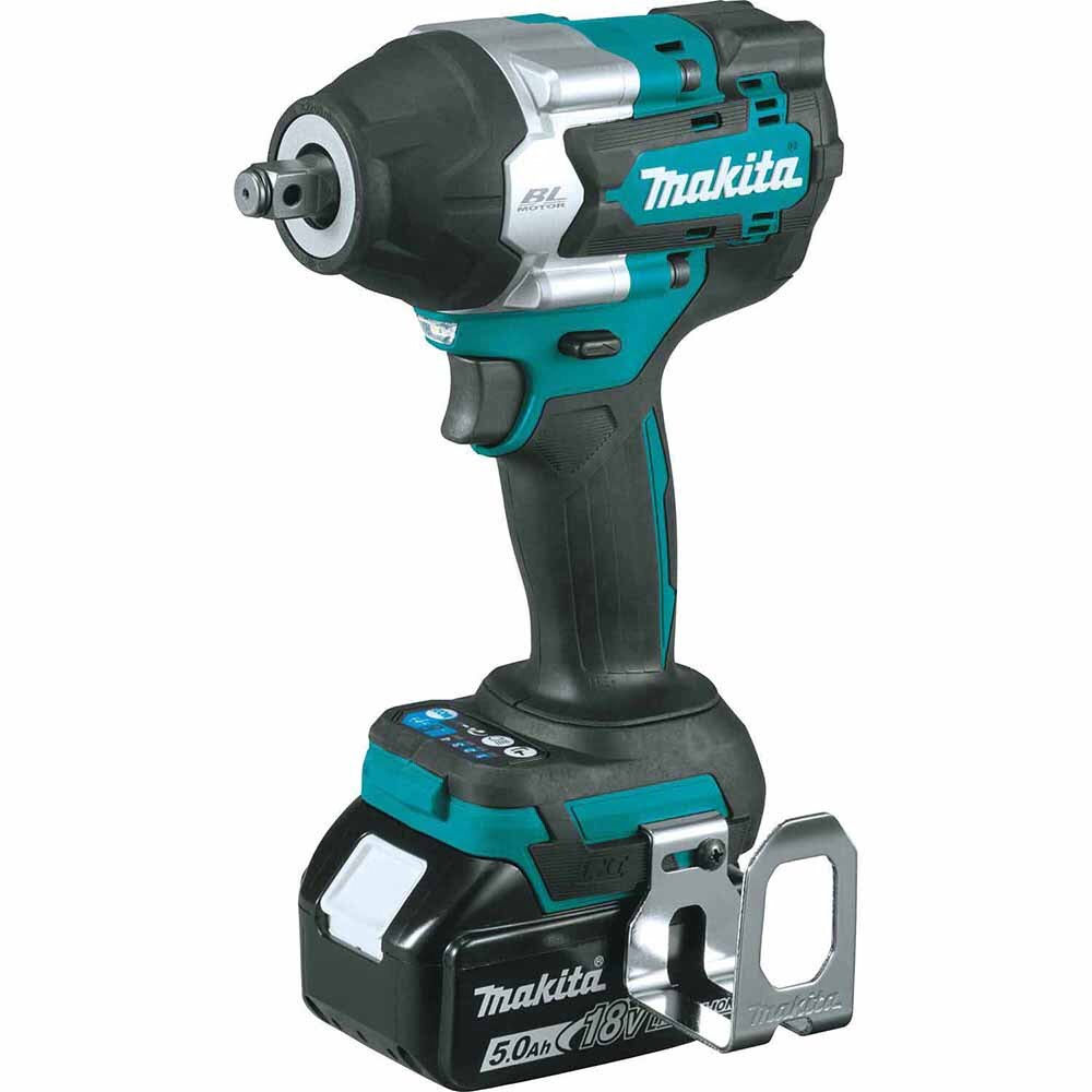 Makita XWT17T 18V LXTBrushless Cordless 4-Speed Mid-Torque 1/2" Sq. Drive Impact Wrench Kit