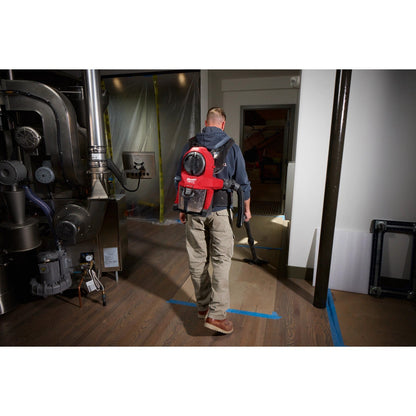 Milwaukee 0895-20 M18 FUEL 3-in-1 Backpack Vacuum with HEPA Filter and Accessories