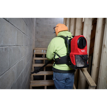 Milwaukee 0895-20 M18 FUEL 3-in-1 Backpack Vacuum with HEPA Filter and Accessories