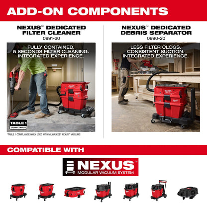Milwaukee 0926-20 M18 FUEL NEXUS Dual Battery Wet/Dry Vacuum Motor Head