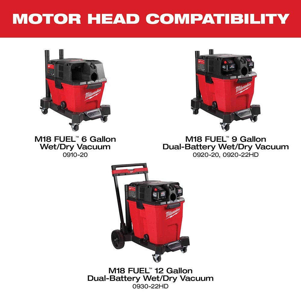 Milwaukee 0931-20 6.5 Peak HP Wet/Dry Vacuum Motor Head
