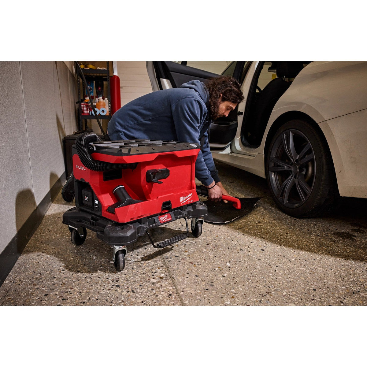 Milwaukee 0971-20 M18 FUEL 4Gal. Wet Dry Vacuum with Packout Compatibility and VACLICK