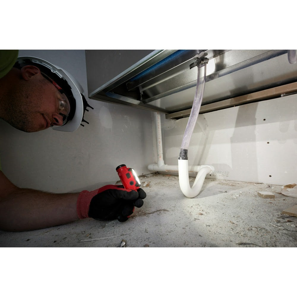 Milwaukee 2163-21 REDLTHIUM USB Rechargeable Hard Hat Headlamp, 600 Lumens
