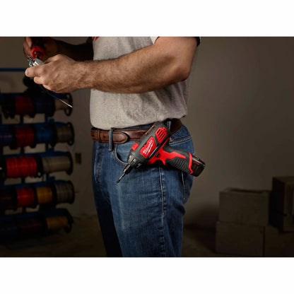 Milwaukee 2401-22 M12 Lithium-Ion 12V 1/4" Hex Screwdriver Kit